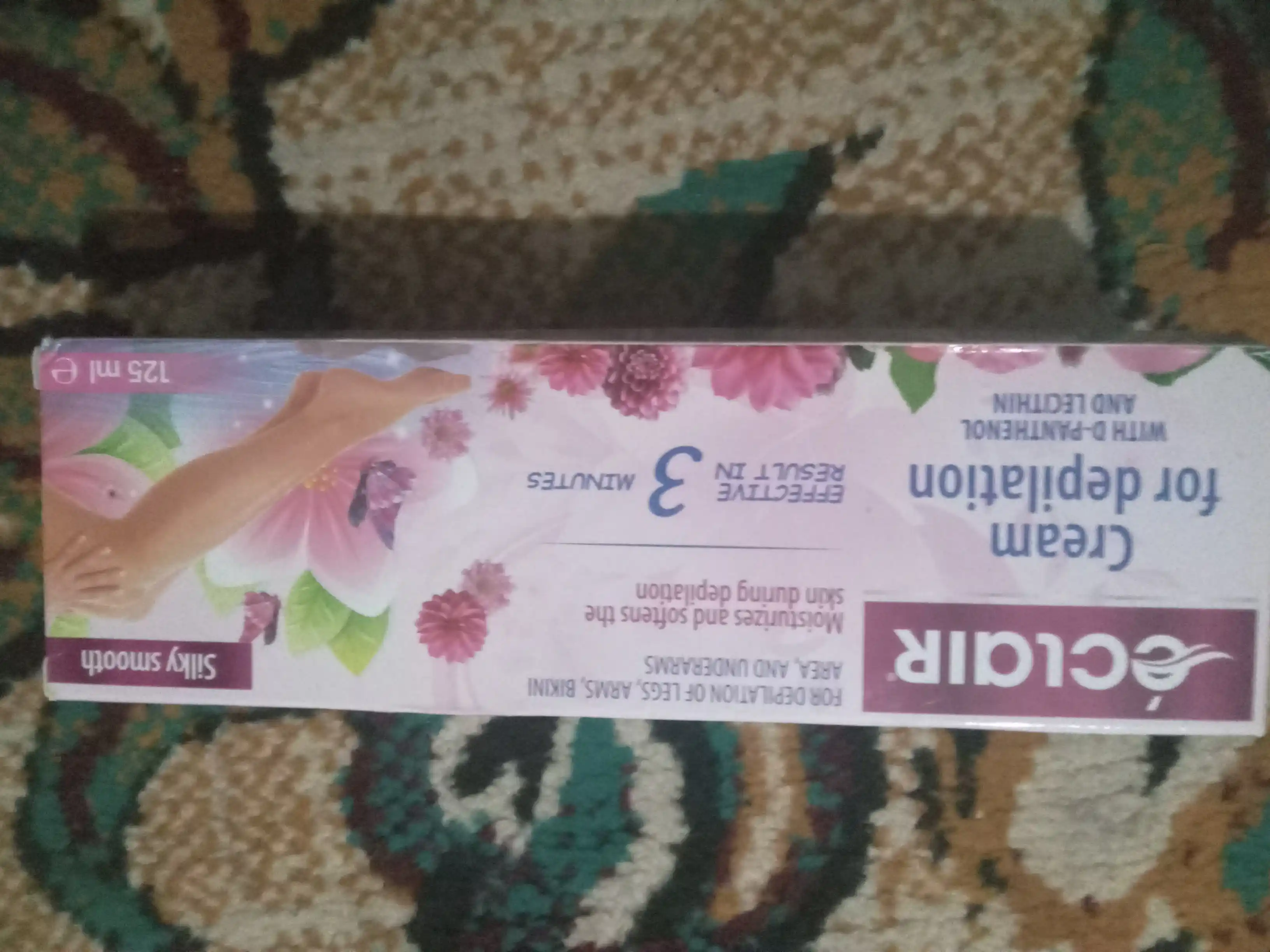 Крем депилятор Eclair, Гладкий шелк, 125 мл