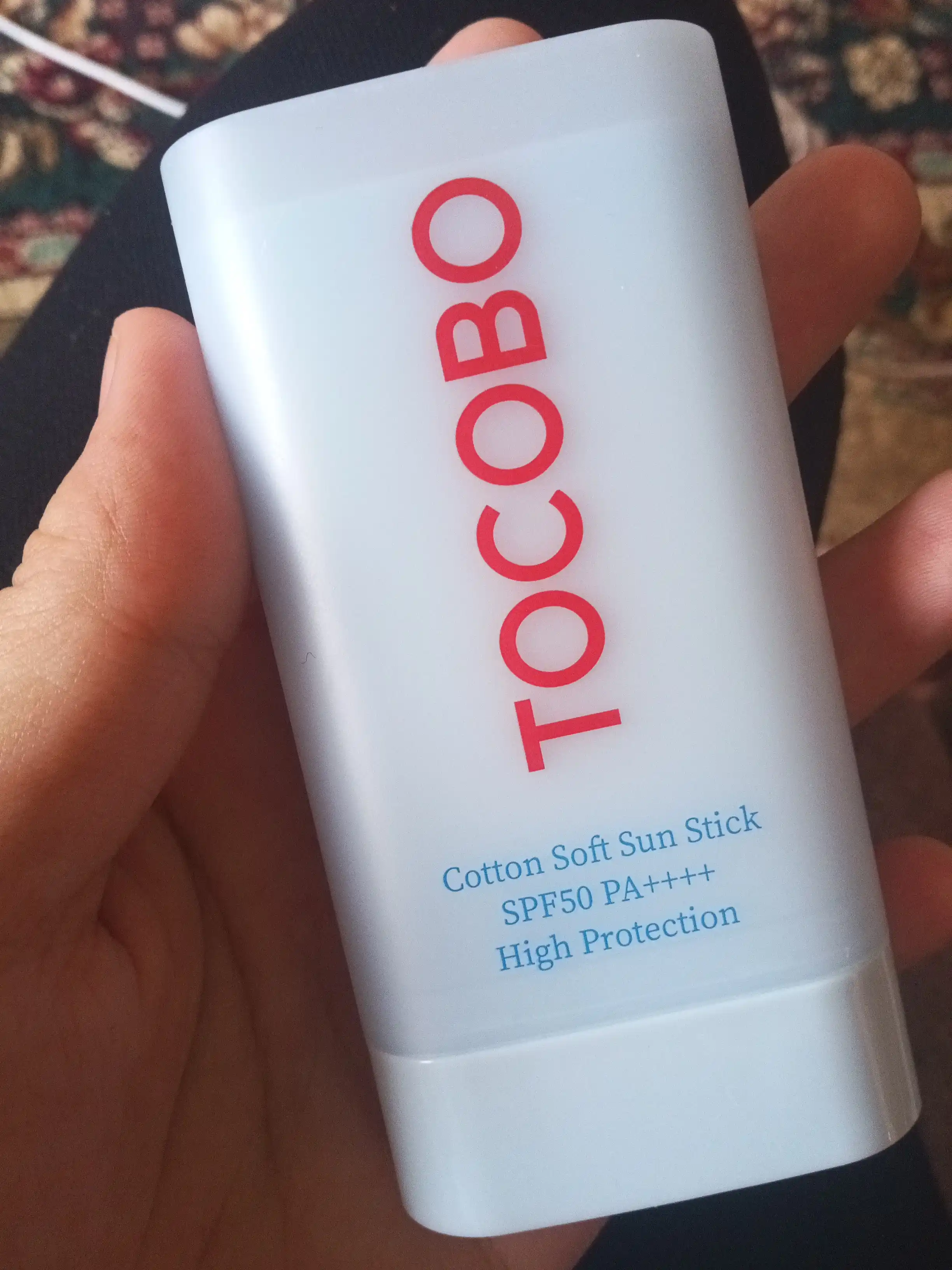 Солнцезащитный стик для лица Tocobo Cotton Soft Sun Stick SPF50 + PA++++