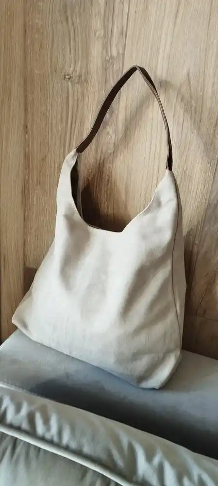 Maktab sumkasi, ayollar uchun, katta, xobo, retro uslubda, zamsh sumkasi, shopper, o‘qish uchun