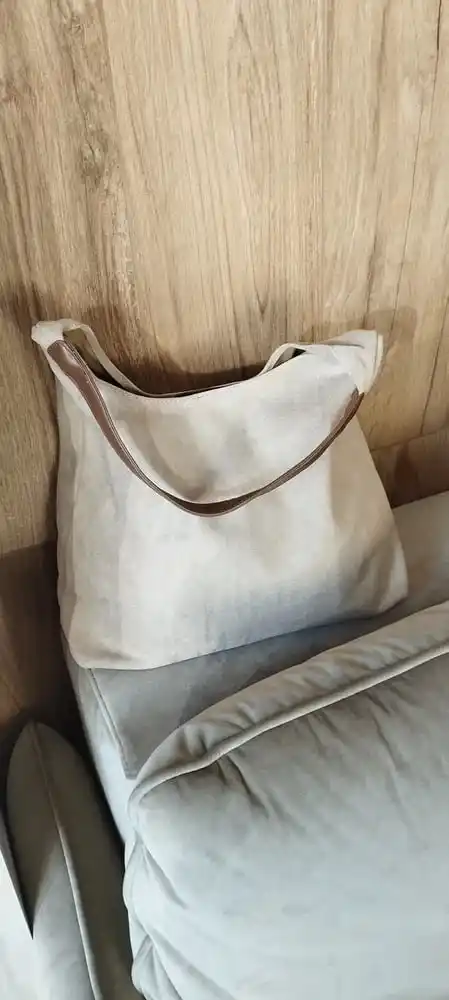 Maktab sumkasi, ayollar uchun, katta, xobo, retro uslubda, zamsh sumkasi, shopper, o‘qish uchun