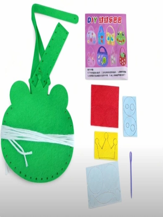Bolalar uchun o‘z qo‘llari bilan tikish uchun ijodiy to‘plam,  DIY