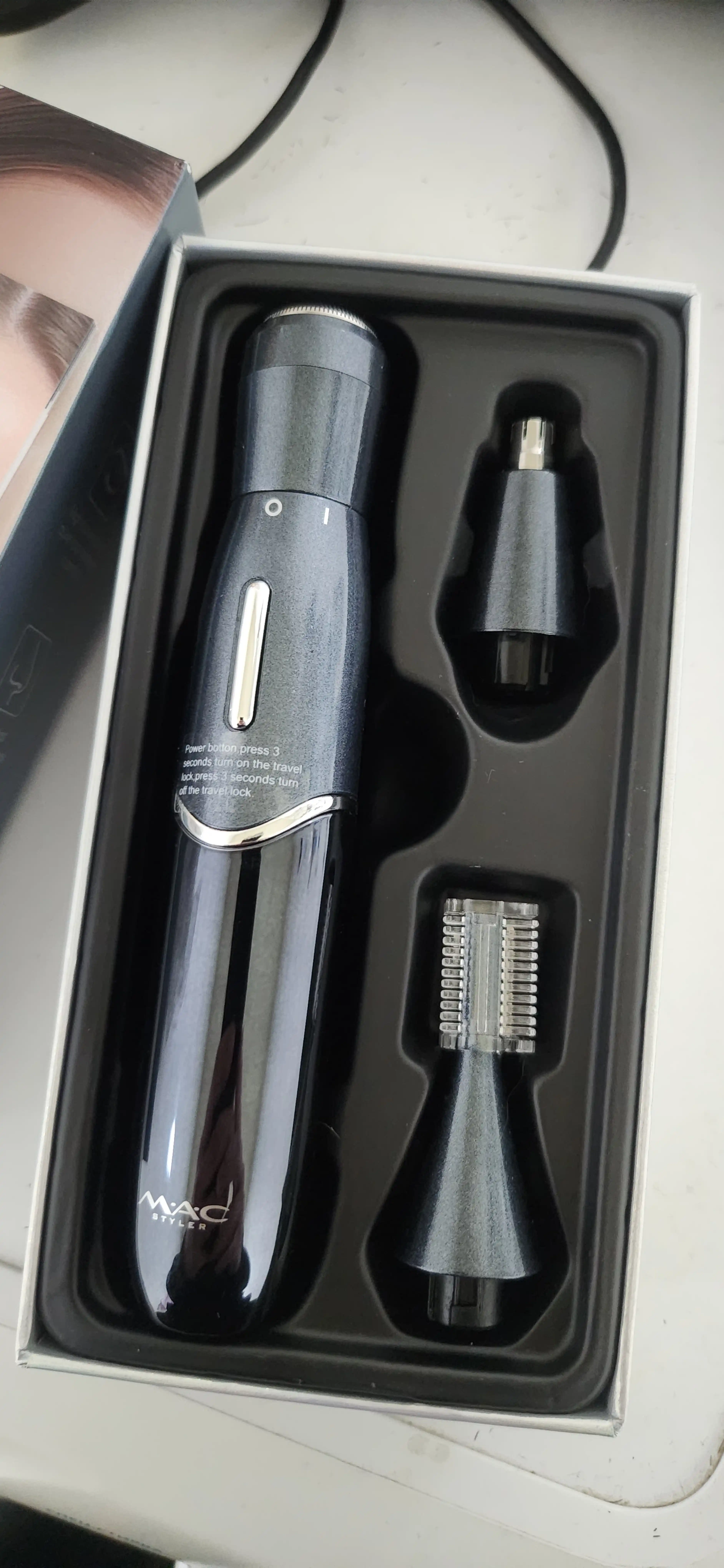 Professional trimmer mashinkasi yuzdagi tuklarni tozalash uchun