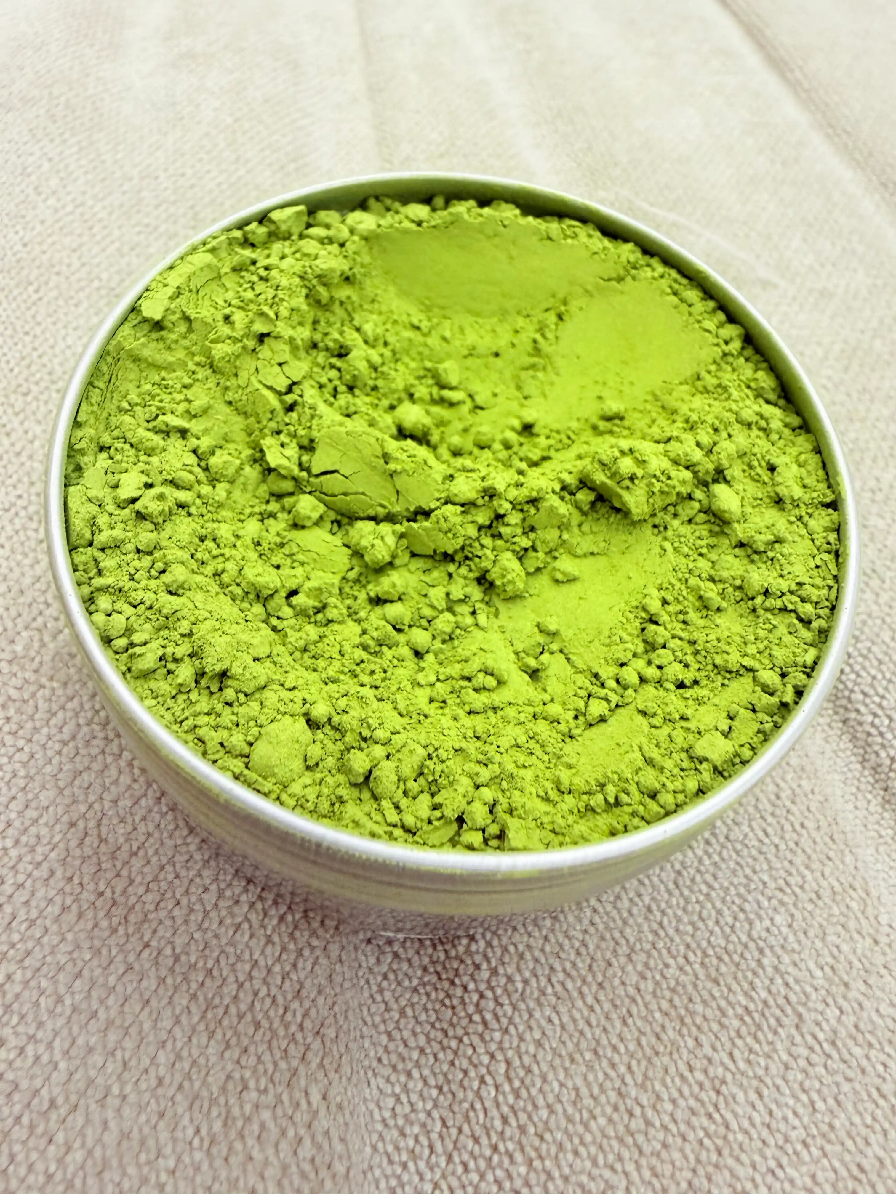 Matcha yashil choyi, 100% kukunli