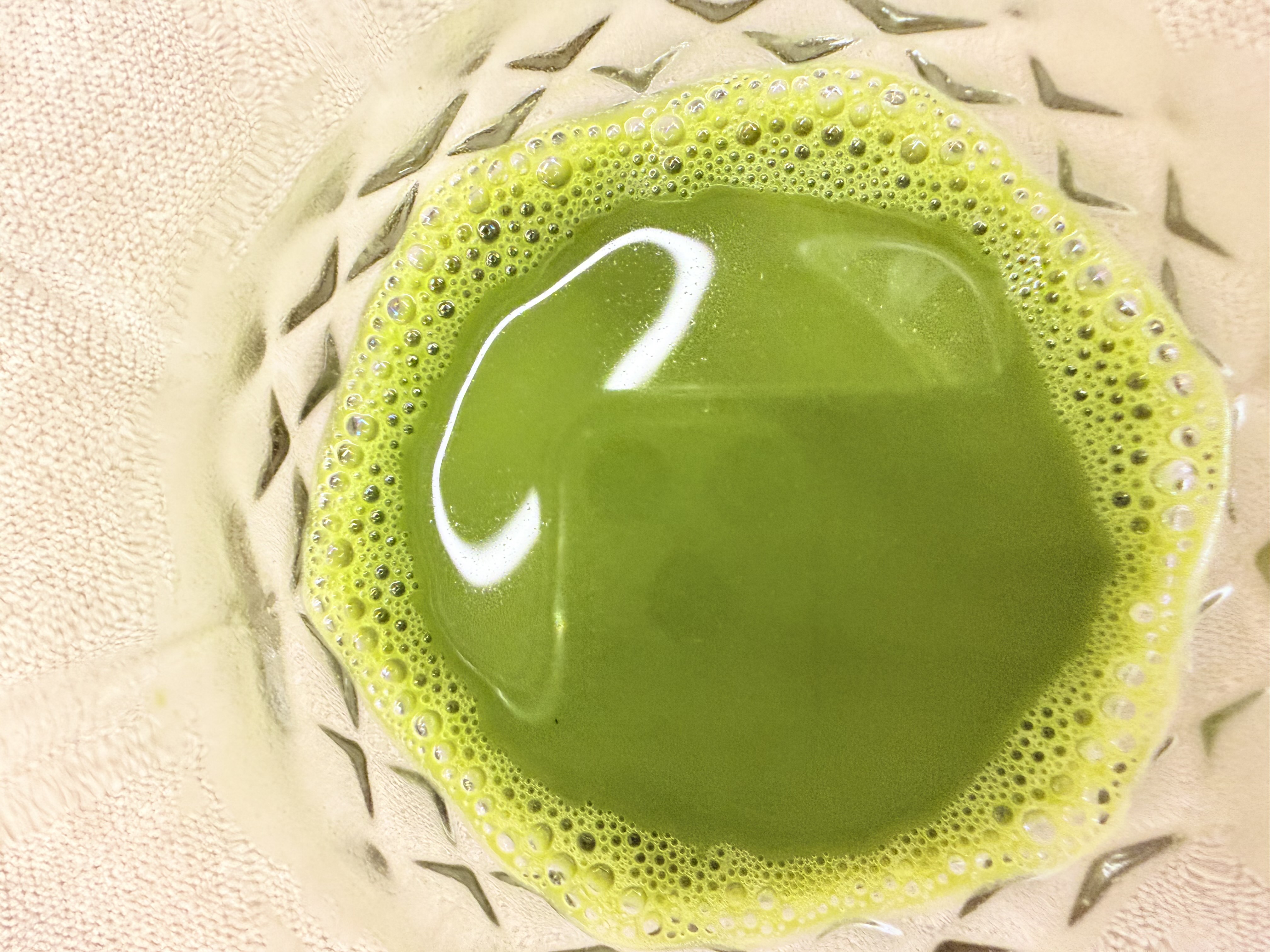 Matcha yashil choyi, 100% kukunli