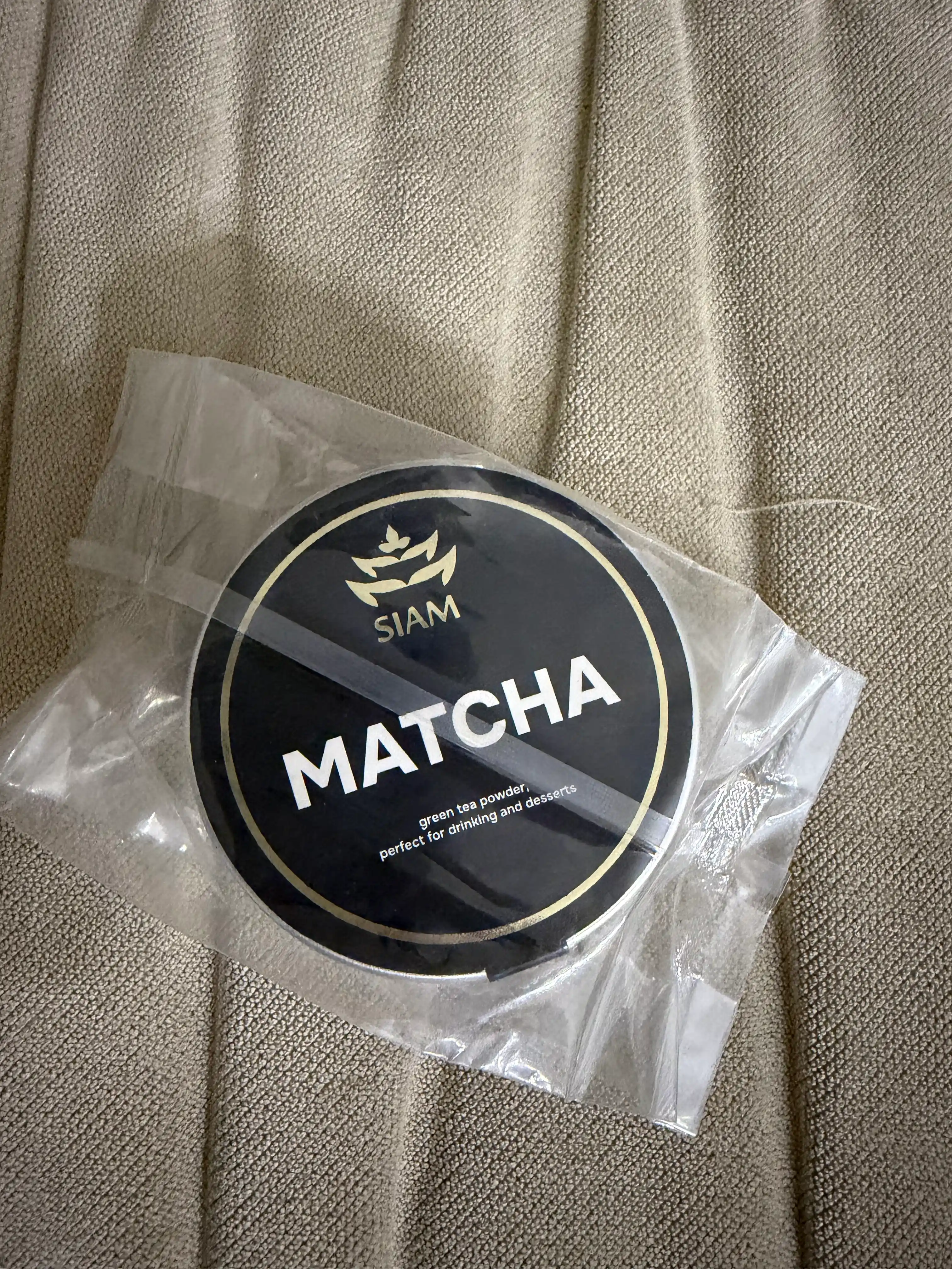 Matcha yashil choyi, 100% kukunli