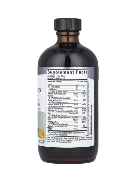 Nature's Answer, B-kompleks vitaminlari, suyuq, 240-480 ml, AQSH
