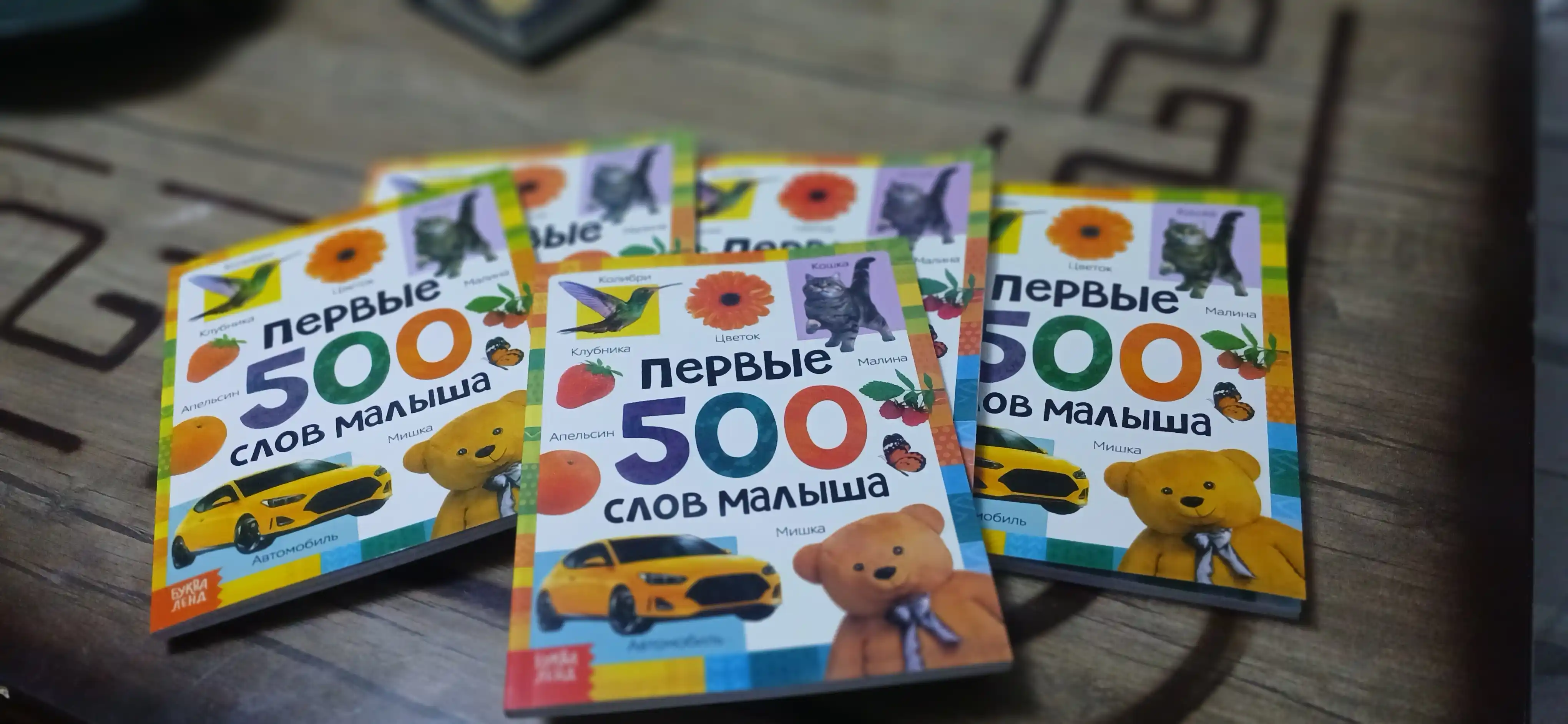 Энциклопедия для детей, Буква Ленд, "Первые 500 слов малыша"