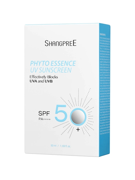 SHANGPREE Phyto Essence UV Sunscreen SPF50+ PA++++ 50 ml, quyoshdan himoya kremi