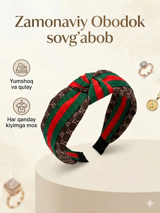 Ayollar va qizlar uchun obodok, bahorgi, yozgi, sovg'abob, zamonaviy, soch uchun aksesuar, qulay