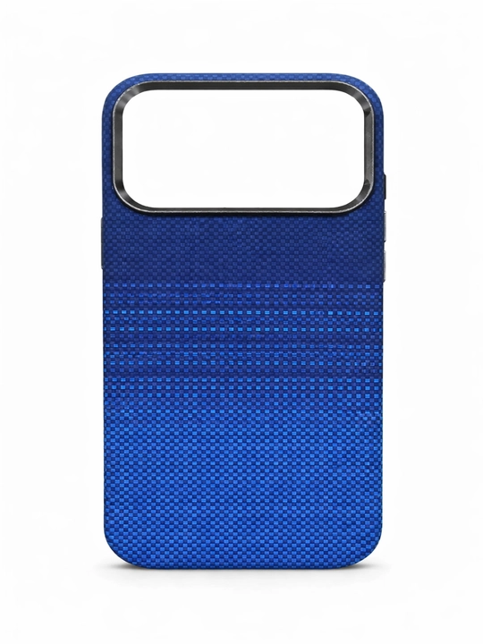 IPhone 17 Pro Max uchun Luxo Carbon Magsafe magnitli g'ilofi