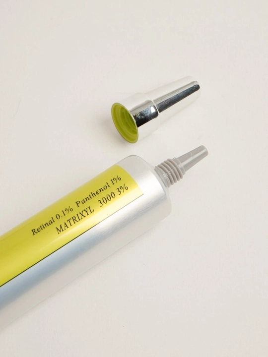 Yuz uchun retinal, peptidlar va pantenolli krem-buster, 15 ml