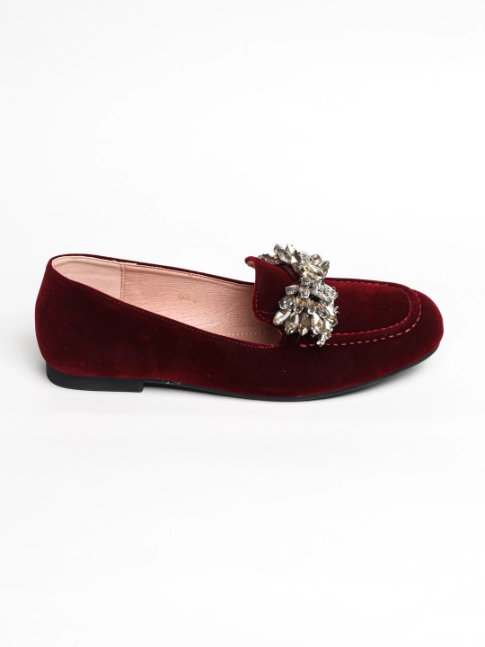Ayollar uchun MALIANNA 668-3" yassi taglikli loferlari, 3 xil rangda, 36-40 o‘lchamlarda