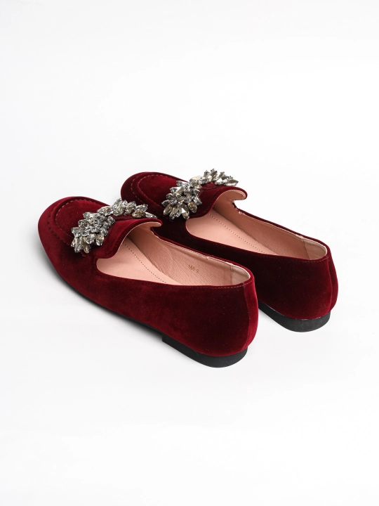 Ayollar uchun MALIANNA 668-3" yassi taglikli loferlari, 3 xil rangda, 36-40 o‘lchamlarda