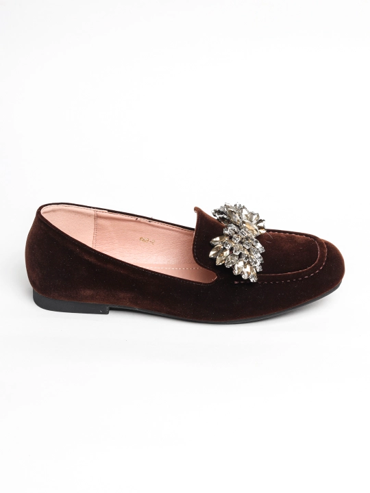 Ayollar uchun MALIANNA 668-3" yassi taglikli loferlari, 3 xil rangda, 36-40 o‘lchamlarda