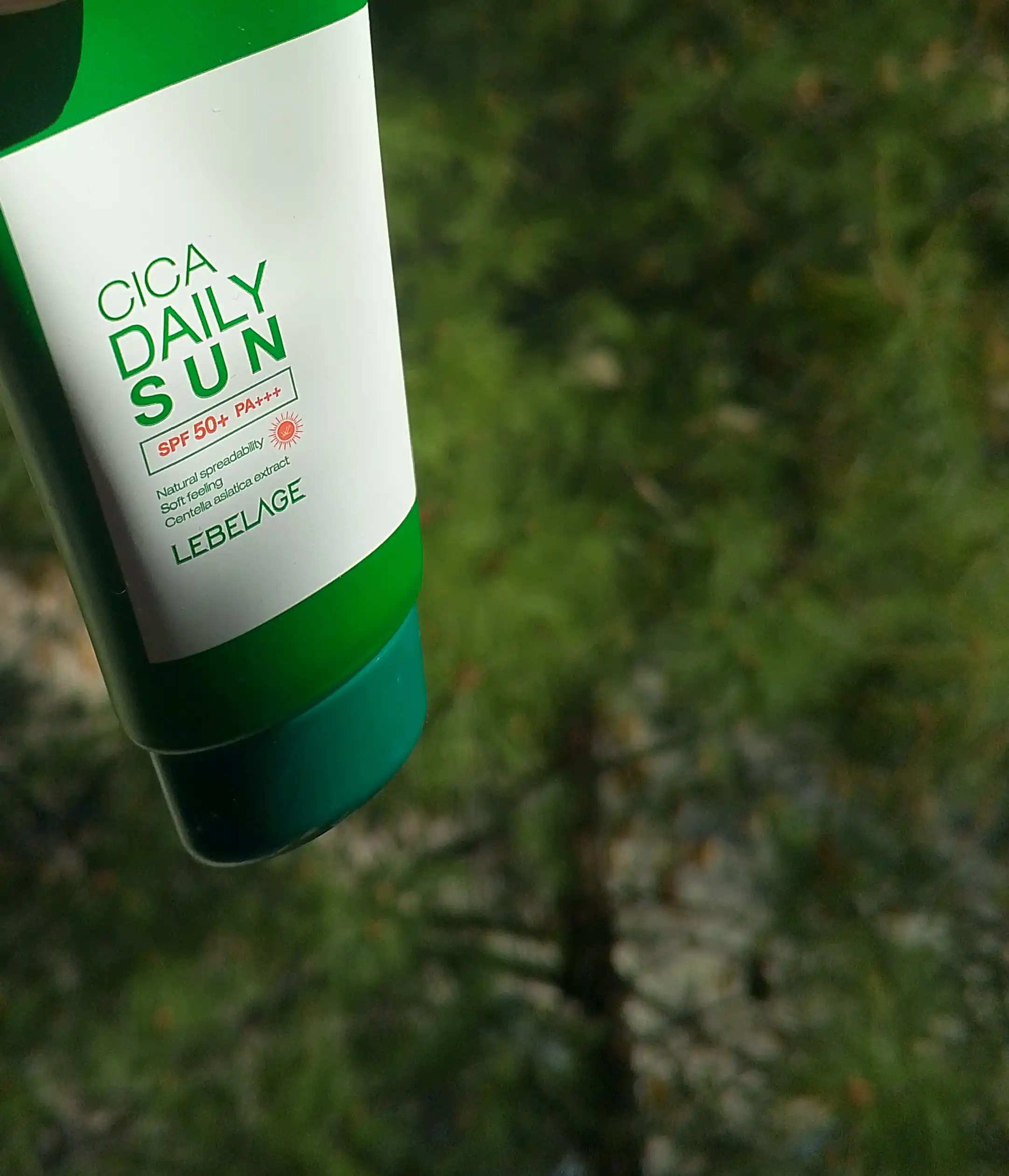 Солнцезащитный крем аква LEBELAGE SPF 50+P+++ с центеллой