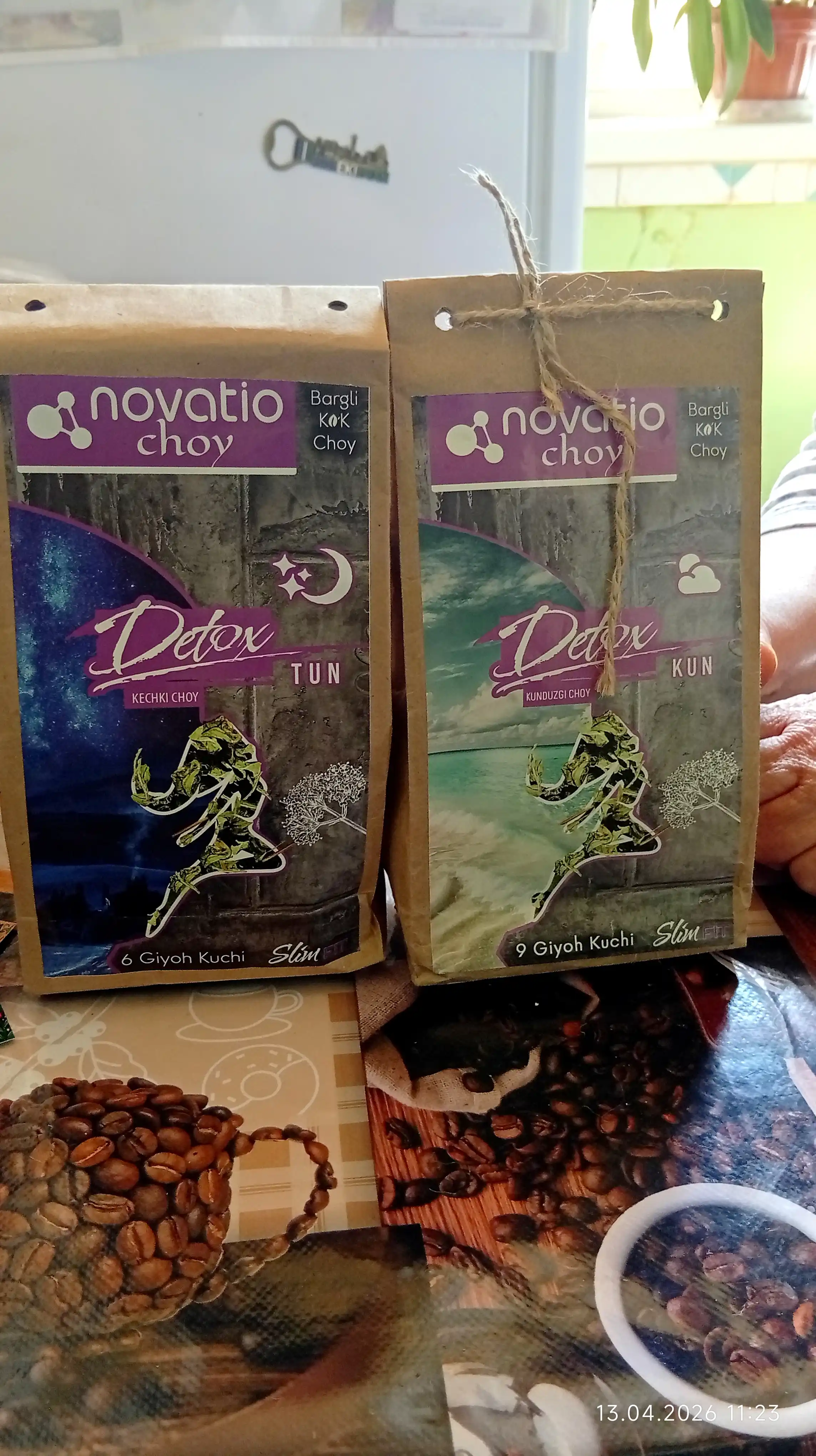 Detoks Choy Tun, vazn yo'qotish uchun, yumshatuvchi, Novatio, 100 g