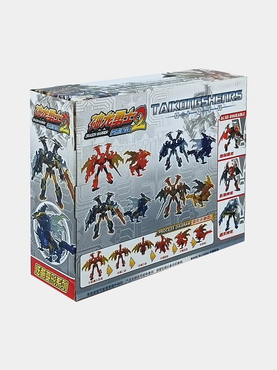 Transformator Dragon Warrior Ajdar ko'k (Limited)