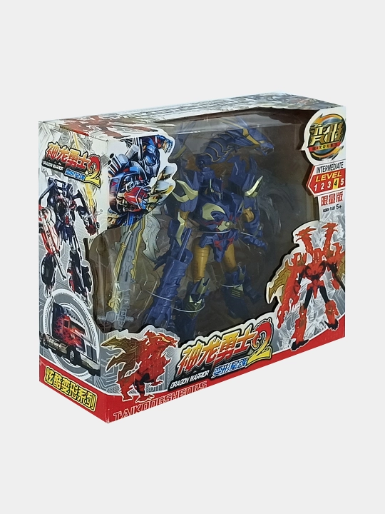 Transformator Dragon Warrior Ajdar ko'k (Limited)