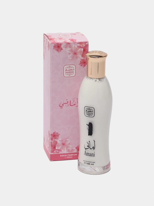 Ayollar uchun spirtsiz parfyumlangan suv Lamsa,Bushra, Zahra,Sadaat - Dubai,Amani, 100 ml - 