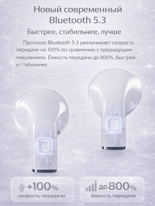 K520 Bluetooth 5.3 quloqchinlar, simsiz, mini, yurak shaklidagi buklanadigan keys