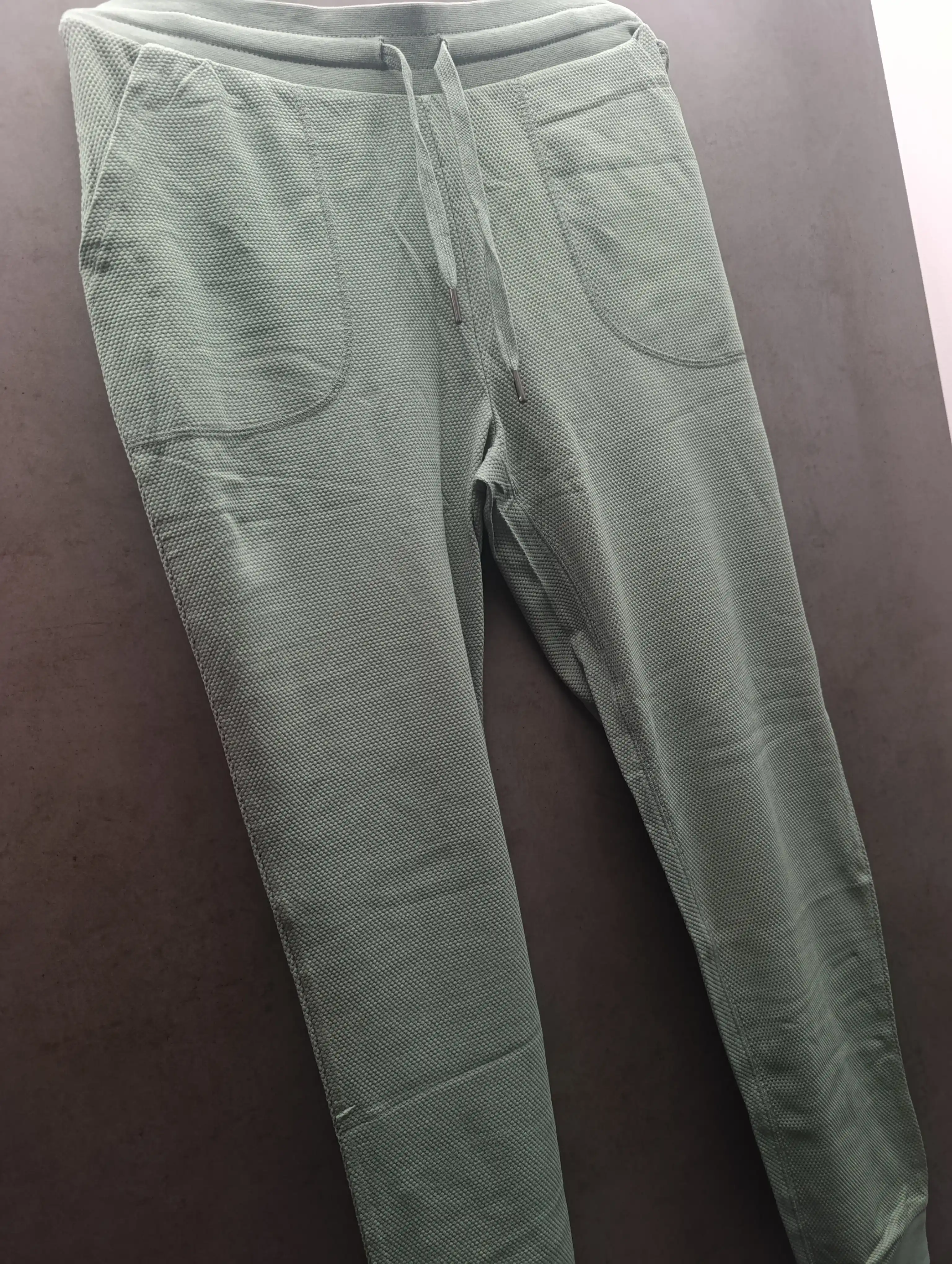 Yollar jogger shim, sport uslubida paxta shim, yuqori bel, qulay kundalik sport shim S-XL