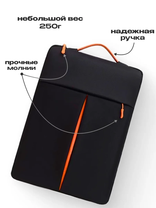 Сумка для MacBook и ноутбука 13–15.6″ – мягкая защита, удобная и лёгкая
