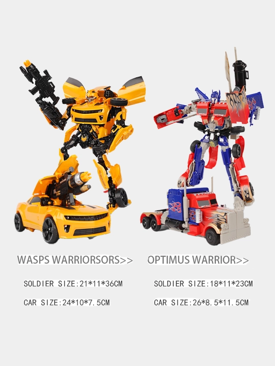 Crazed Mech 2 ta transformator to'plami X006