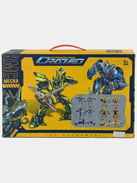 Crazed Mech 2 ta transformator to'plami X006