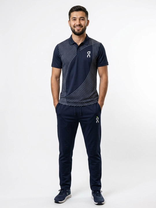 Ikki o‘lchamli erkaklar kostyumi - futbolka va shim, katta o‘lchamlar: M, L, XL
