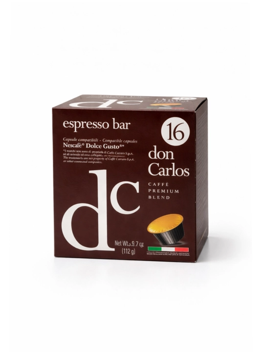 Кофе в капсулах Don Carlos Espresso Bar, 16 шт - 