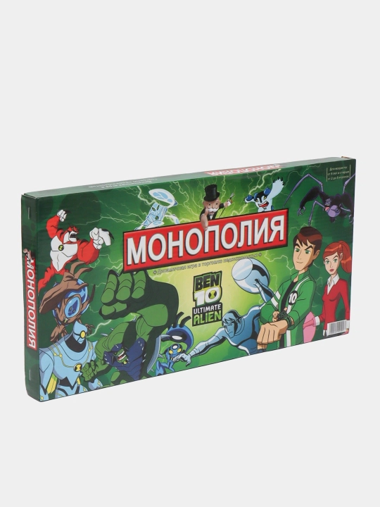 Ben 10 Ultimate Alien Monopoliya stol usti o'yini