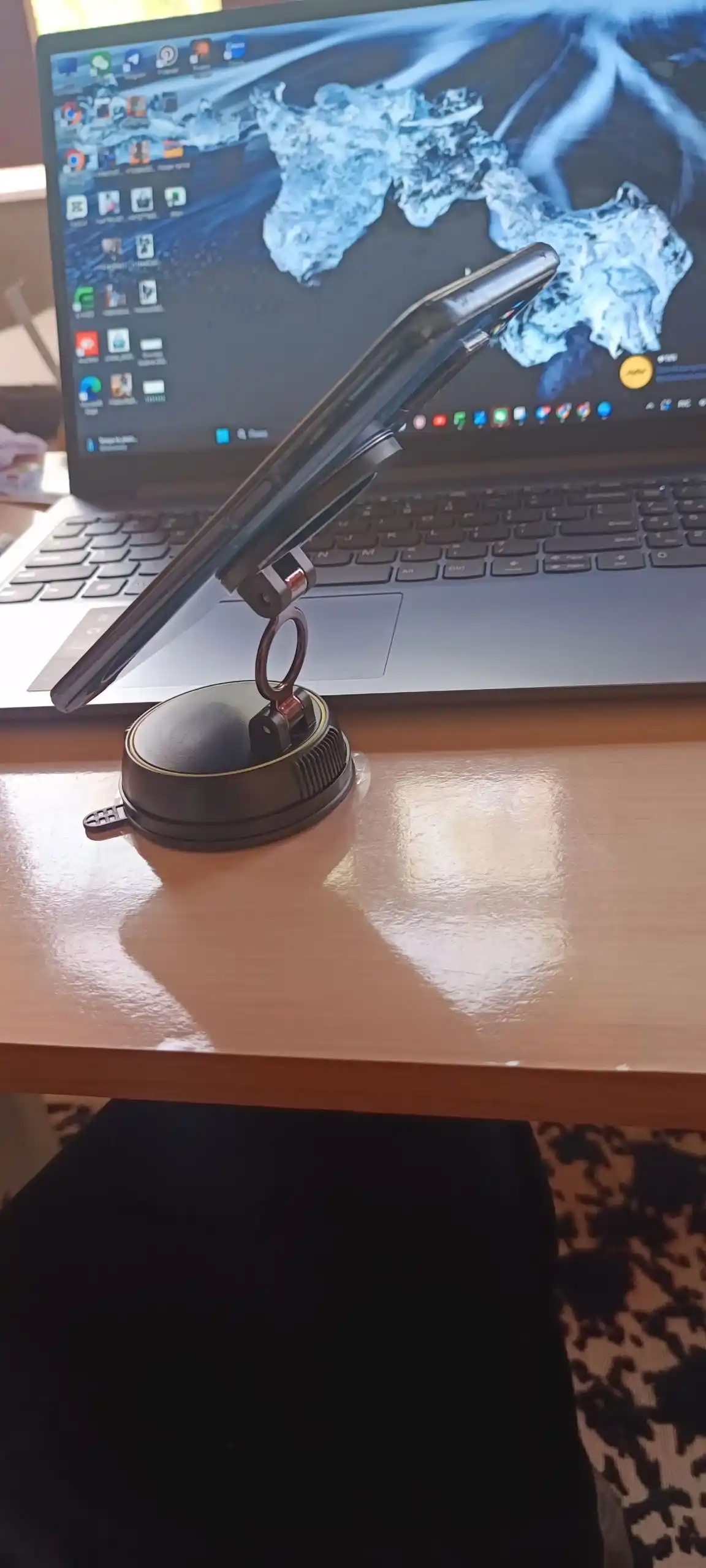 Магнитный держатель для телефона VC2 Flex, вакуумный, 360°