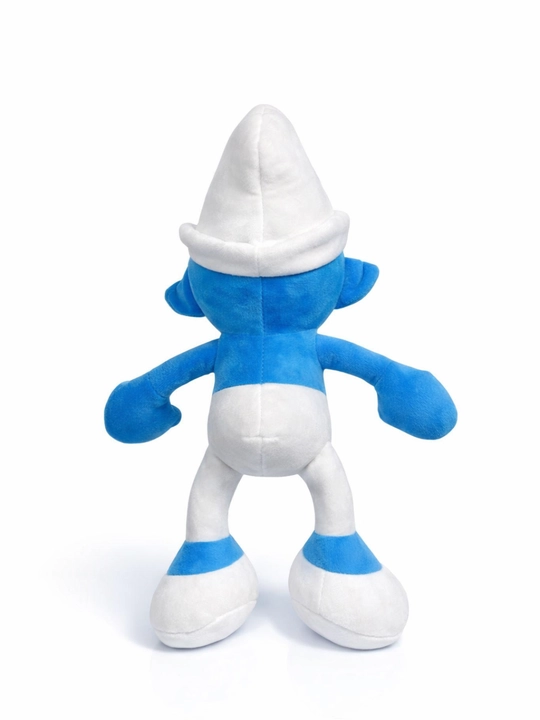Yumshoq o‘yinchoq Smurf uslubida – bolalar uchun plush qo‘g‘irchoq, sovg‘a uchun