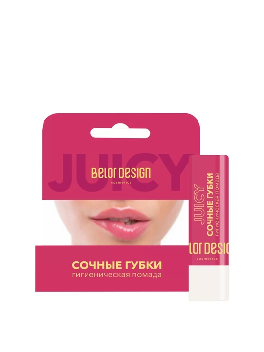 Помада гигиеническая для губ, 4,4 г,  Belor design