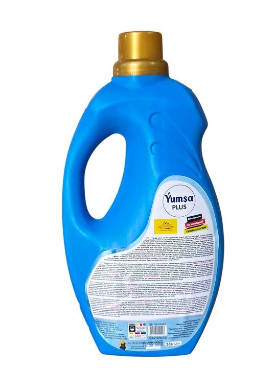 Yuvish uchun gel, oq, rangli, universal, YUMSA, xushbo‘y, 3 kg