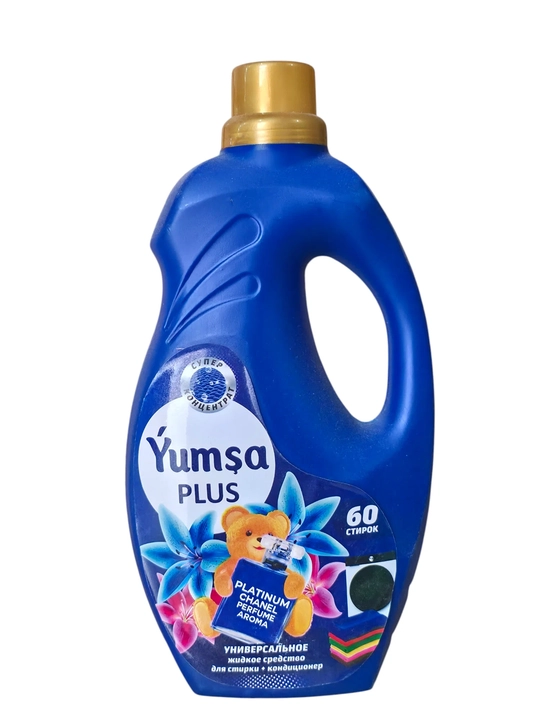 Yuvish uchun gel, oq, rangli, universal, YUMSA, xushbo‘y, 3 kg