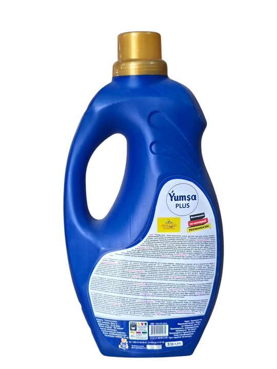 Yuvish uchun gel, oq, rangli, universal, YUMSA, xushbo‘y, 3 kg