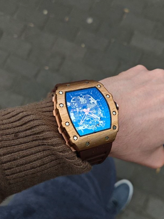 RM Richard Mille erkaklar soati safir kristalli, kvarts - 