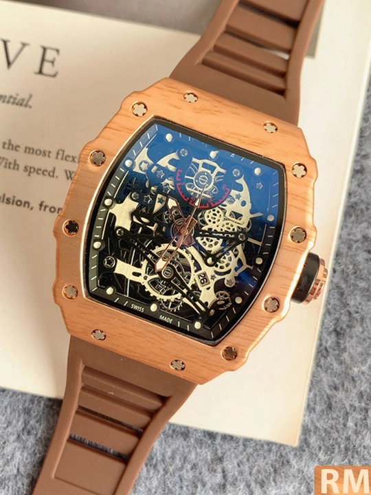 RM Richard Mille erkaklar soati safir kristalli, kvarts