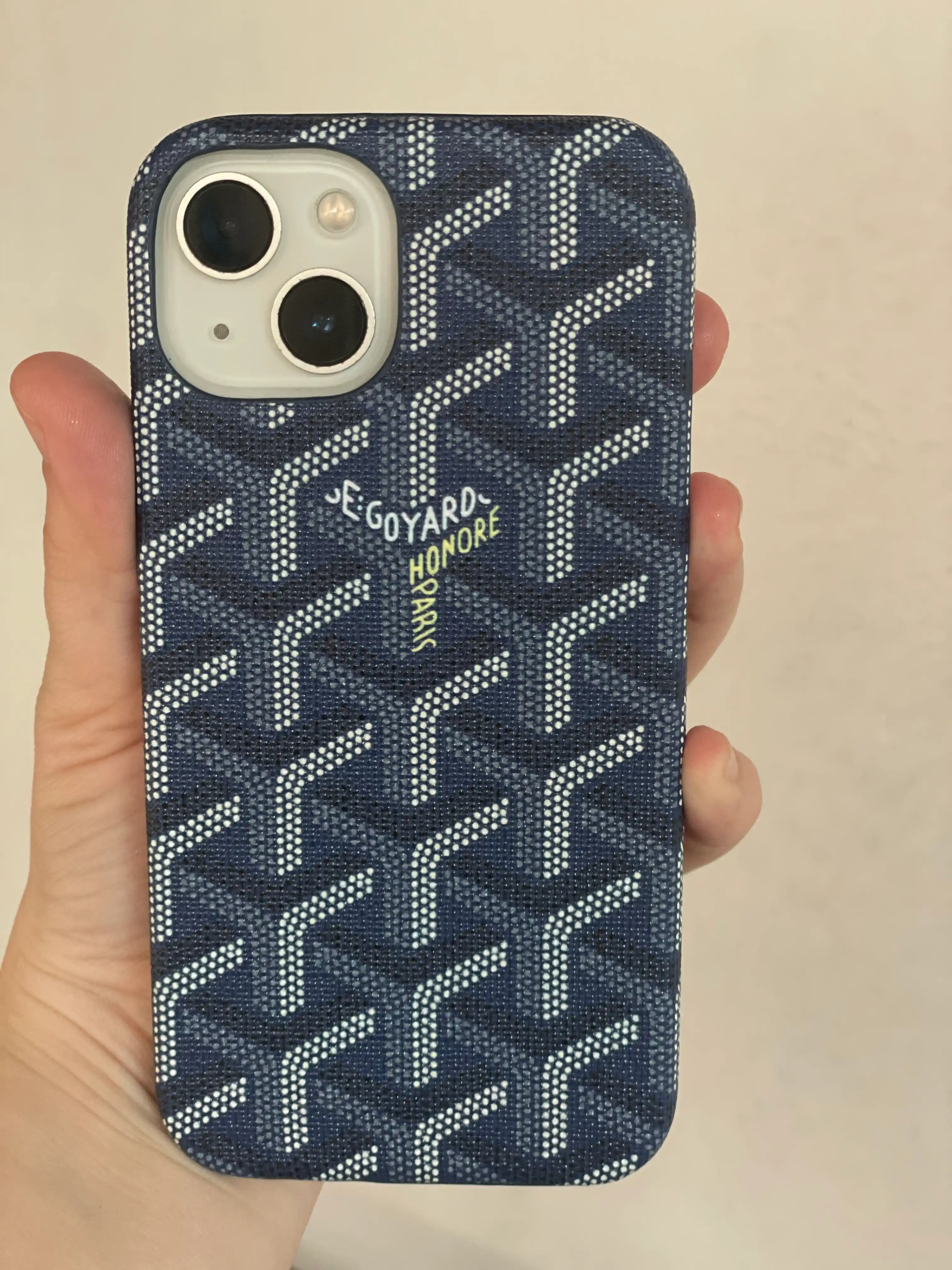 Современный чехол в стиле Goyard для iPhone серии 13–17