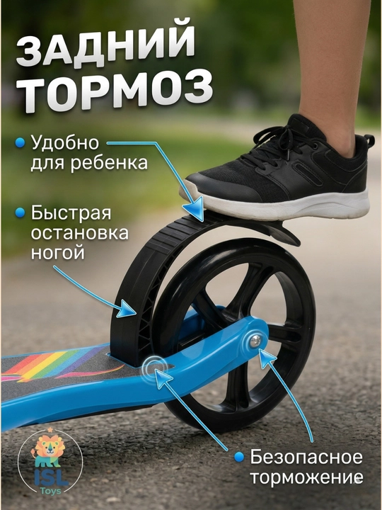 Детский самокат, самокат двухколесный, самокат для детей