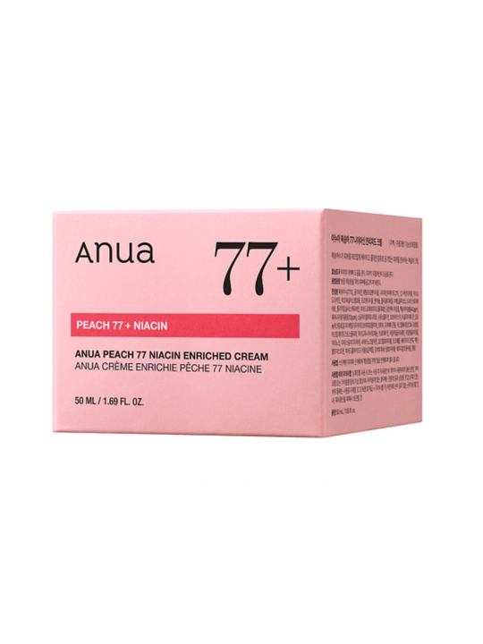 Крем для лица Anua Peach 77+ с ниацинамидом, увлажняющий и выравнивающий тон