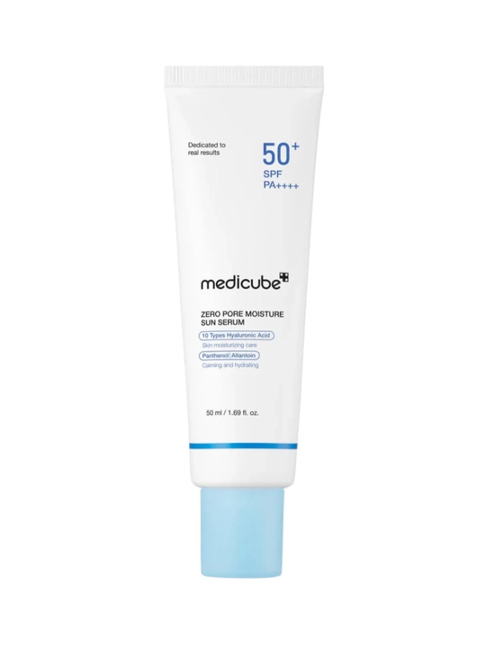 Medicube Zero Pore Moisture Sun Serum – увлажняющая солнцезащитная сыворотка - 