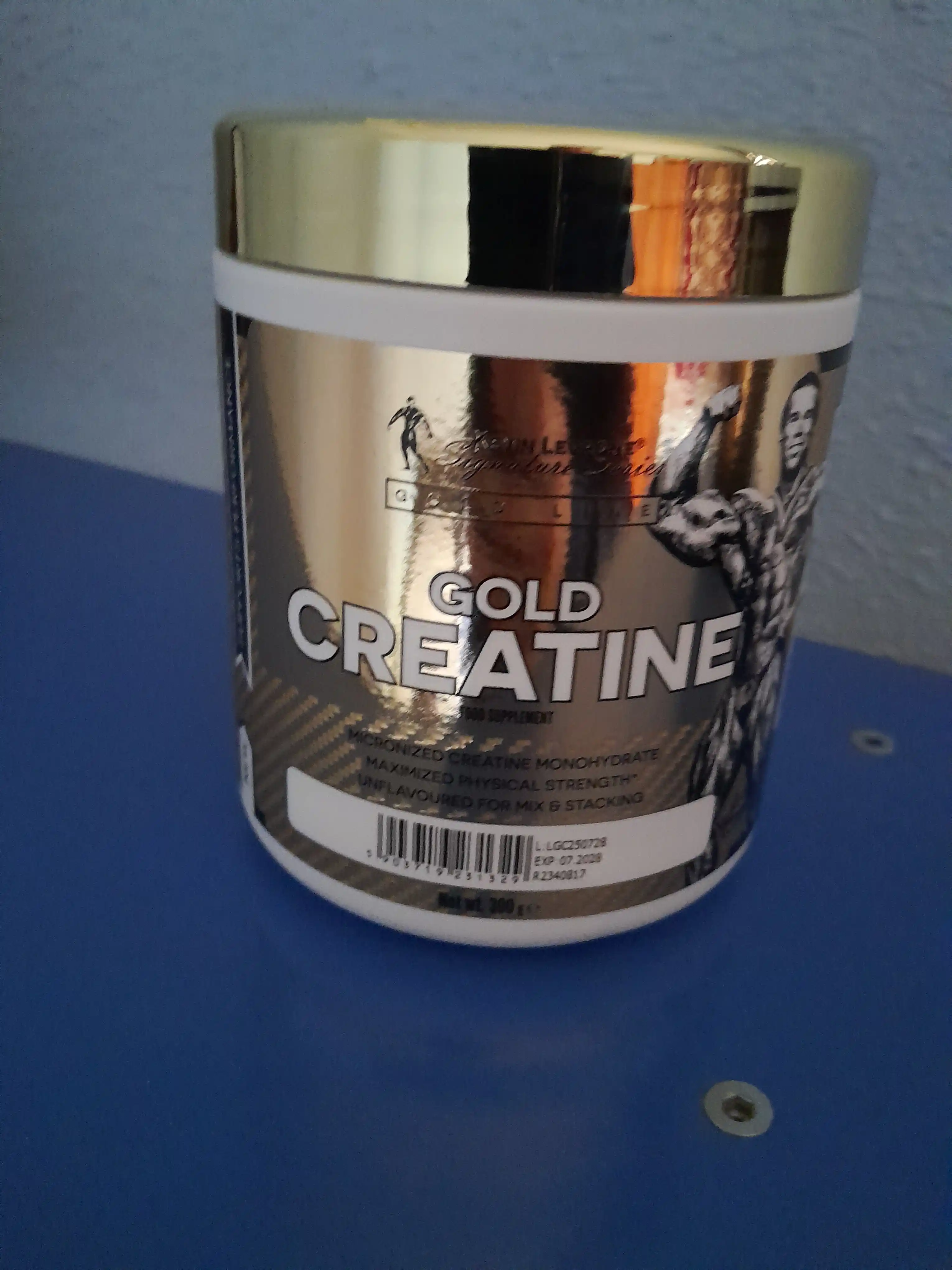 Kreatin monohidrat Kevin Levrone Oltin Kreatin + B6, ta'msiz, 300 g