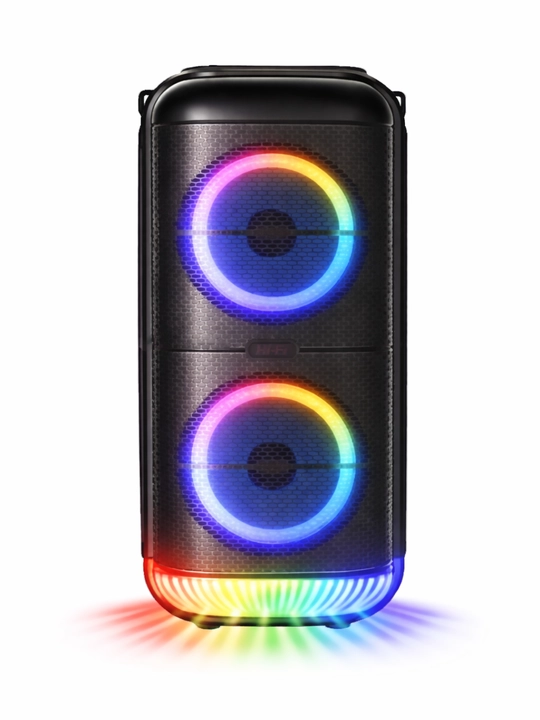 Portativ Bluetooth Kolonka RGB LED, Kuchli Ovoz, Karaoke, USB TF AUX