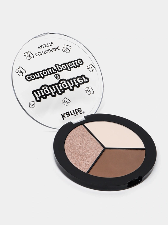Yuzni konturlash uchun paletka "Karite highlighter palette" - 