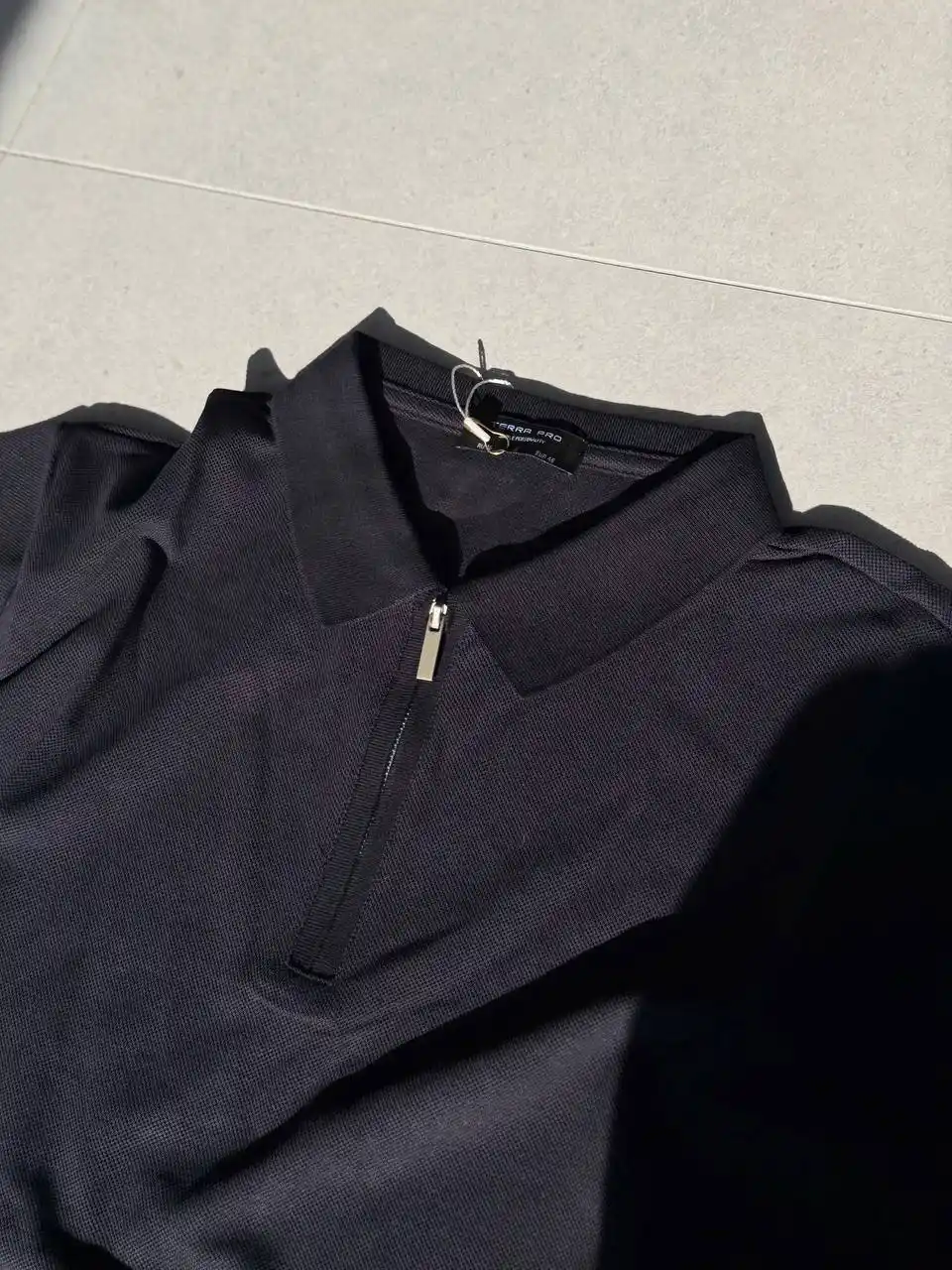 TERRA PRO erkaklar polo, fermuarli AW25CR2-17-22022