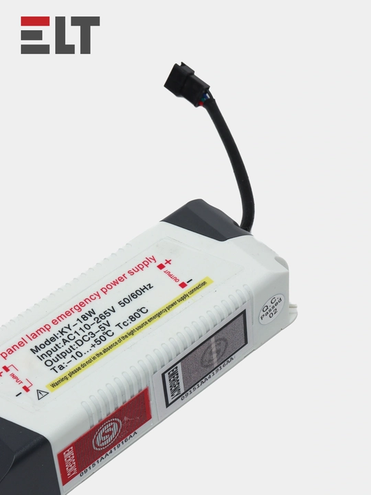 LED chiroq, ichki o'rnatish, favqulodda yoritish LDLR10-Autonom 18-6000-Oq
