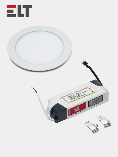 LED chiroq, ichki o'rnatish, favqulodda yoritish LDLR10-Autonom 12-6000-Oq