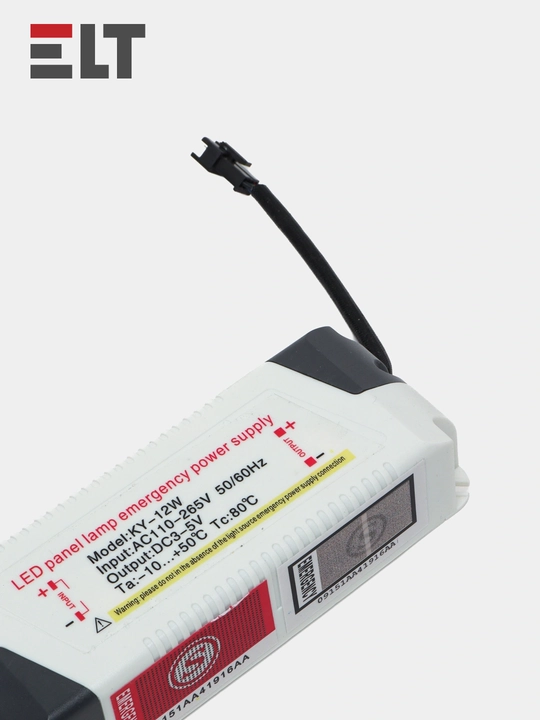 LED chiroq, ichki o'rnatish, favqulodda yoritish LDLR10-Autonom 12-6000-Oq